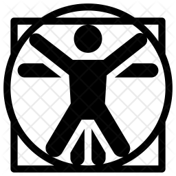 Da Vinci Icon Of Glyph Style 256x256 Da Vinci Icon Of Glyph Style