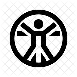 256x256 Da Vinci Icon Of Line Style