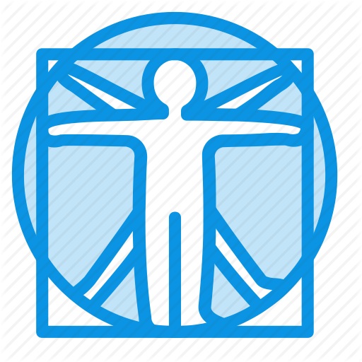 512x512 Davinci, Man, Vitruvian Icon