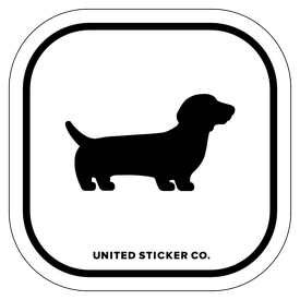 Dachshund Dog Icon Decal United Sticker Co 275x275 Dachshund Dog Icon Decal United Sticker Co