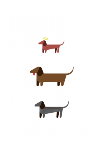 Designspiration Dachshunds Icon Illustrations Design 361x530 Designspiration Dachshunds Icon Illustrations Design