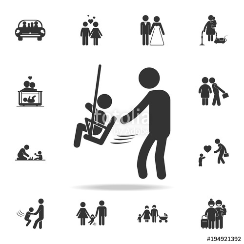 500x500 Father Dad Daddy Son Family Parent Parenthood Fatherhood Icon