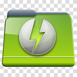 300x300 Program Folders Icon Pac, Daemon Tools, Green And Gray