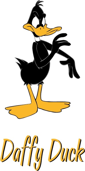 297x600 Daffy Duck Free Vector In Encapsulated Postscript
