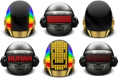 390x260 Daft Punk Iconset