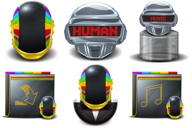 390x260 Daft Punk Super Iconset