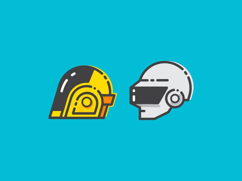 Daft Punk Icon at Vectorified.com | Collection of Daft Punk Icon free ...