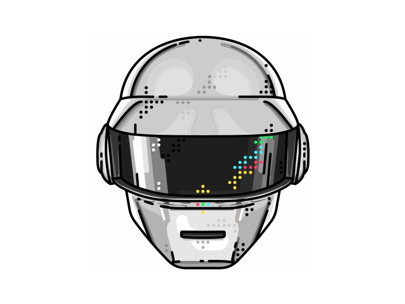 800x600 Daft Punk !! Silver Hamlet !!