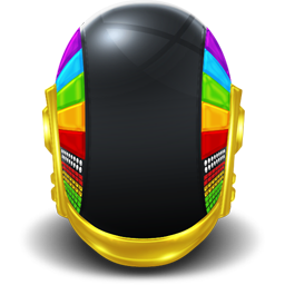 256x256 Daft Punk On Icon Download Daft Punk Icons Iconspedia