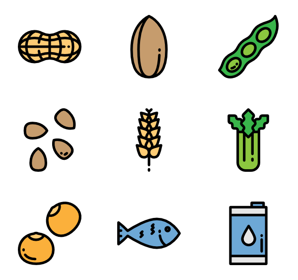 600x564 Dairy Icons