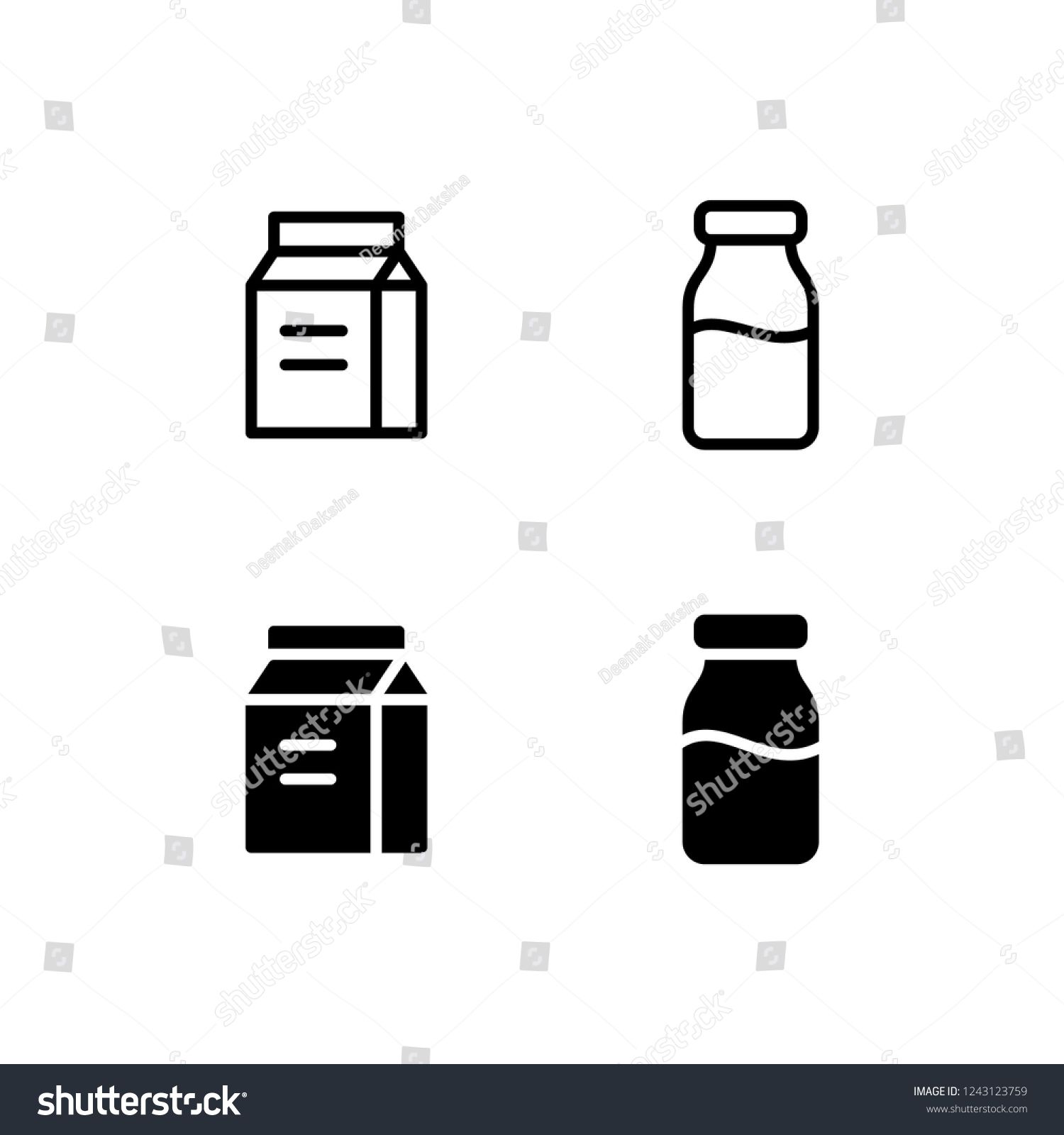 1500x1600 Milk Icon Design Milk, Calcium, Dairy, Milkshake, Drink, Icon