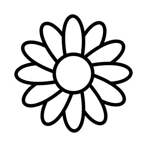 490x490 Daisy Vector Icon