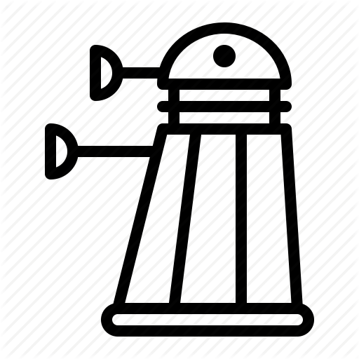 512x512 Alien, Dalek, Dr, Fiction, Ios, Science, Who Icon