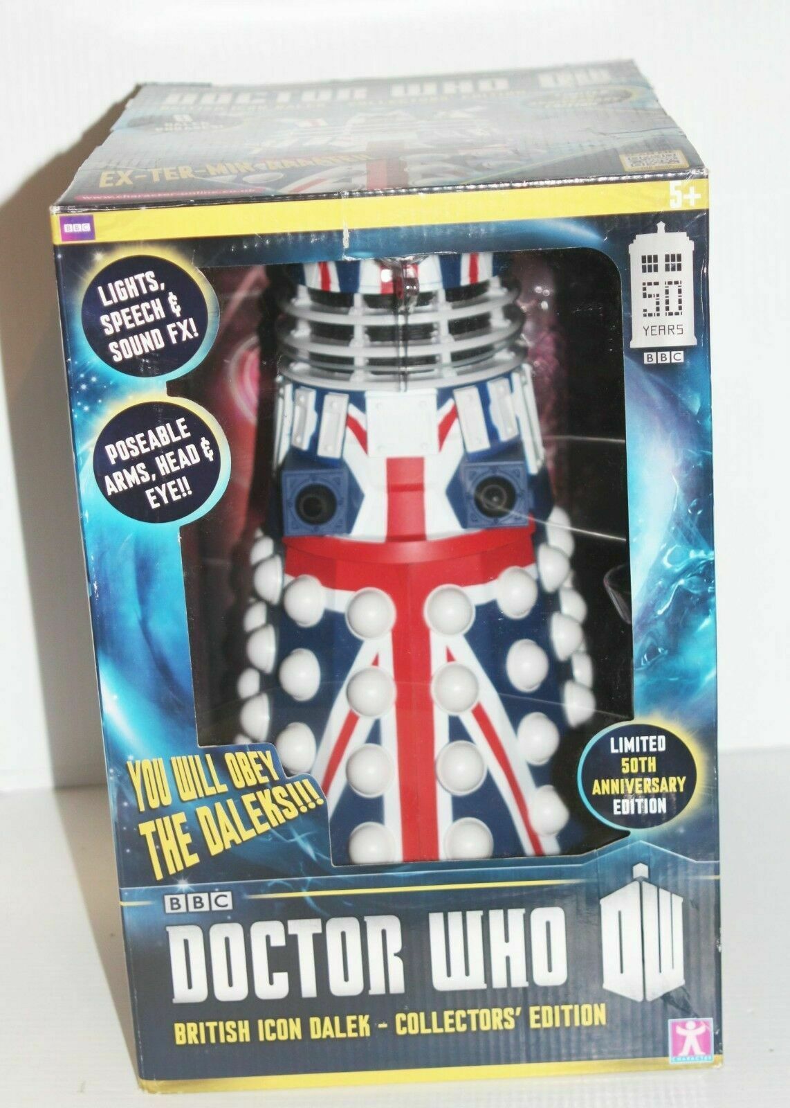 1142x1600 Doctor Who Dalek Limited Edition Anniversary Union Jack