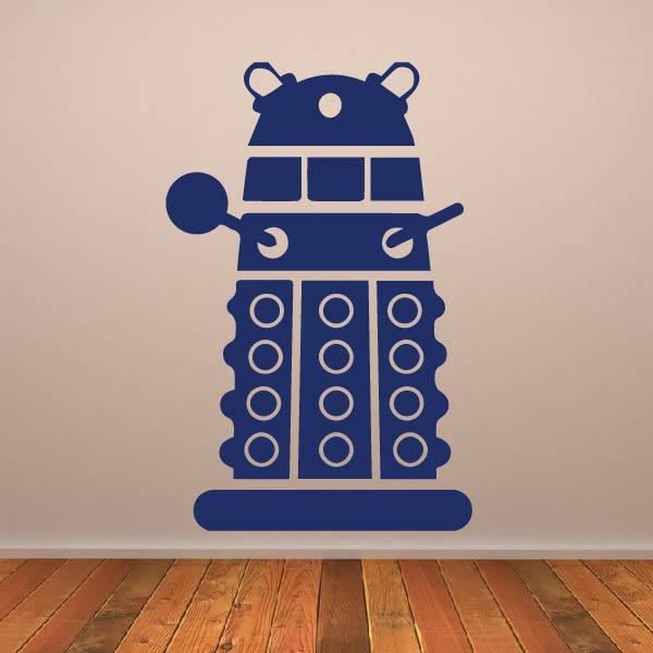 600x600 Doctor Who Stylised Dalek Wall Art Sticker
