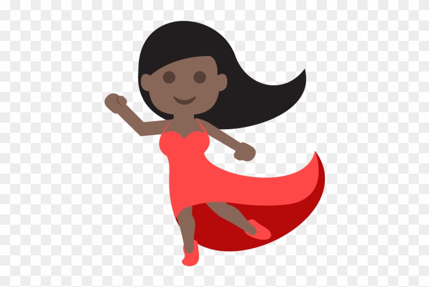 840x562 Dancer Tone Emoji Emoticon Vector Icon