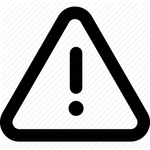 512x512 Alarm, Alert, Attention, Danger, Error, Exclamation, Incidents