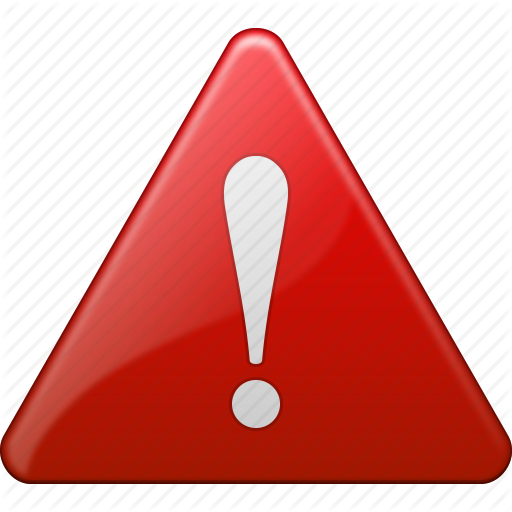 512x512 Alarm, Alert, Attention, Danger, Exclamation, Safety, Warning Icon