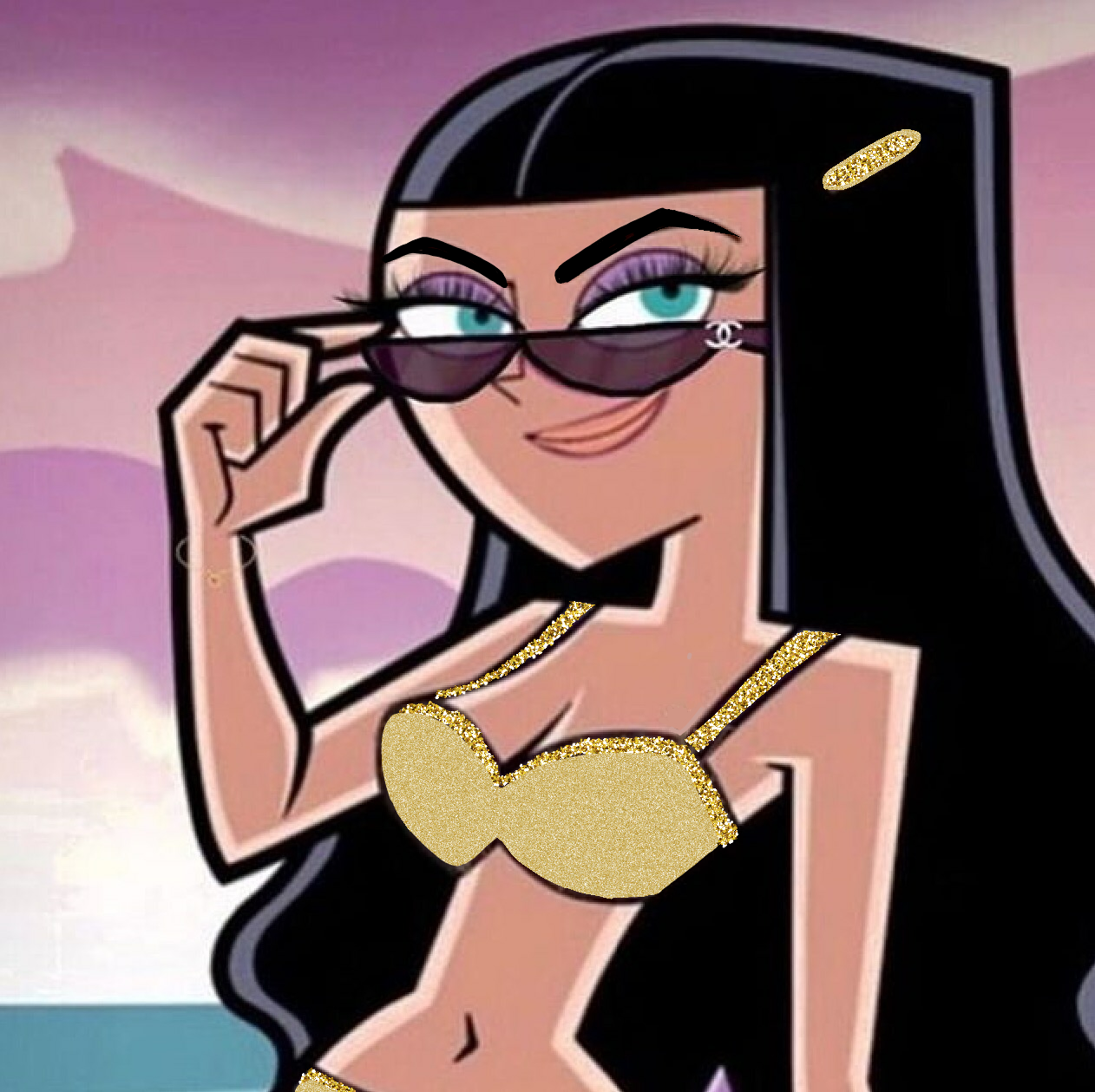 1262x1259 Freetoedit Cartoon Paulina Dannyphantom Myedit Icon