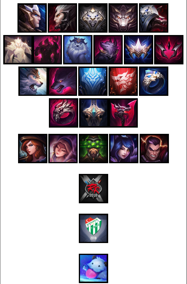 A Whole Lot Of Summoner Icons On The Pbe 631x957 A Whole Lot Of Summoner Icons On The Pbe