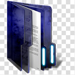 Dark Blue Folder Icon