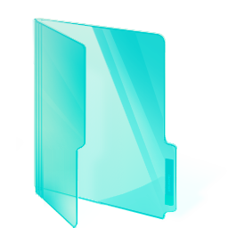 256x256 Dark Blue Folder Icons, Free Icons In Vista Folder Colors