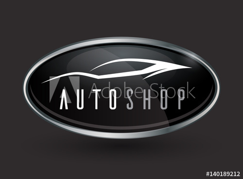 500x368 Concept Auto Vehicle Dealership Logo Design Of Black And Silver
