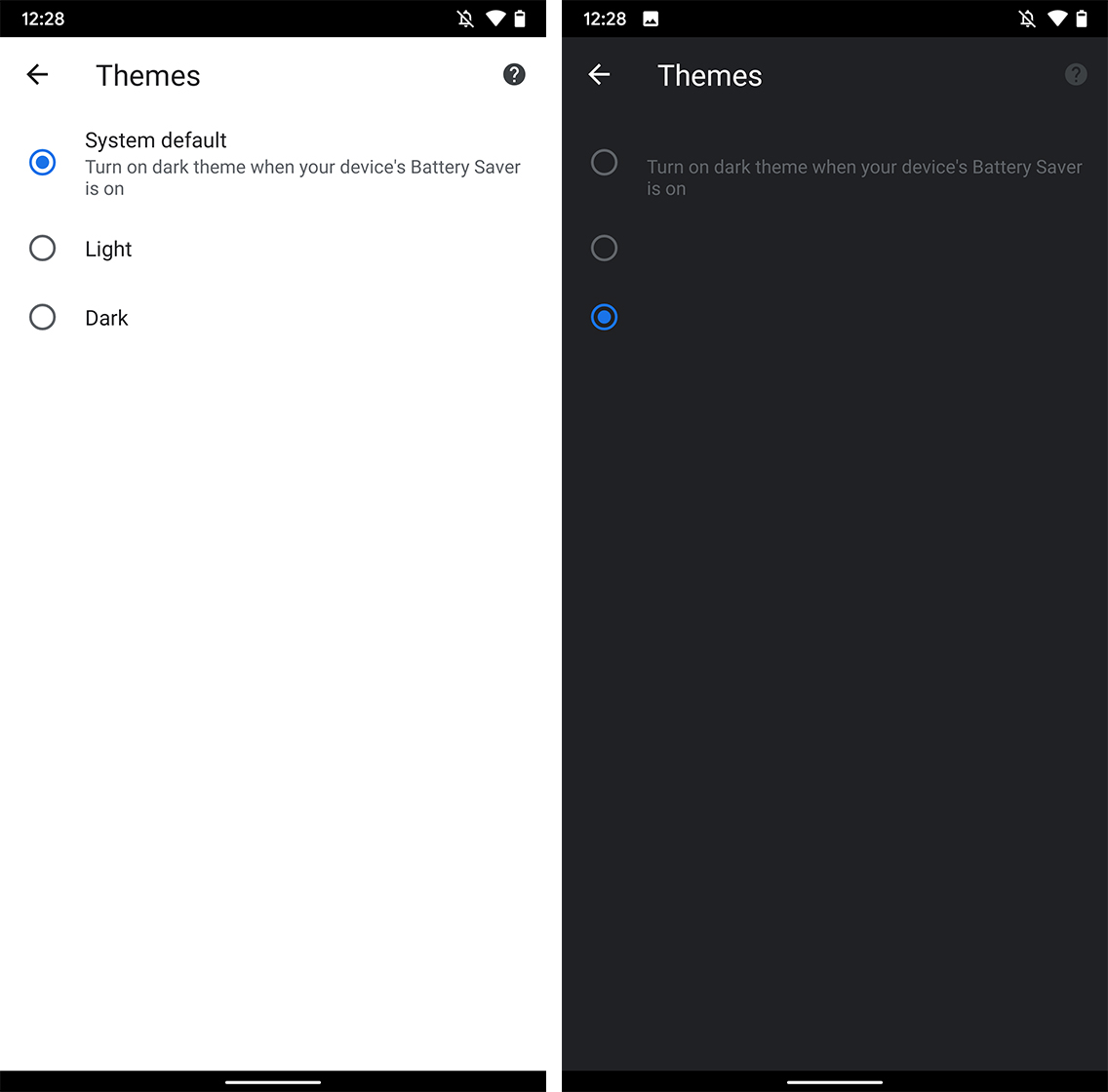 1136x1120 Chrome Brings Dark Mode Improvement, Password Generator To Android