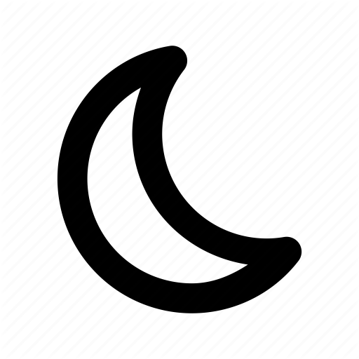 512x512 Dark, Mode, Moon, Night, Sleep Icon