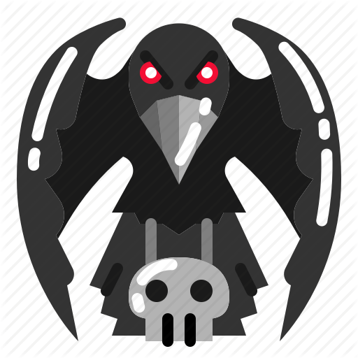 512x512 Bird, Crow, Dark, Raven Icon