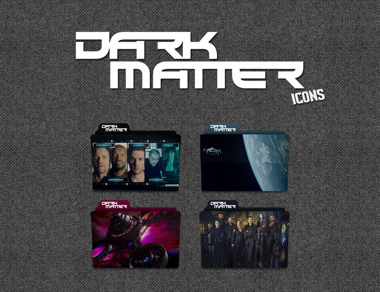 1300x1000 Dark Matter Folder Icon