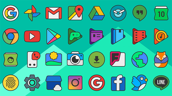 690x388 Darkmatter Icon Pack Android Icon