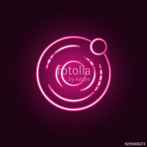 500x500 Dark Matter Icon Element Of Mad Science Icon For Mobile Concept