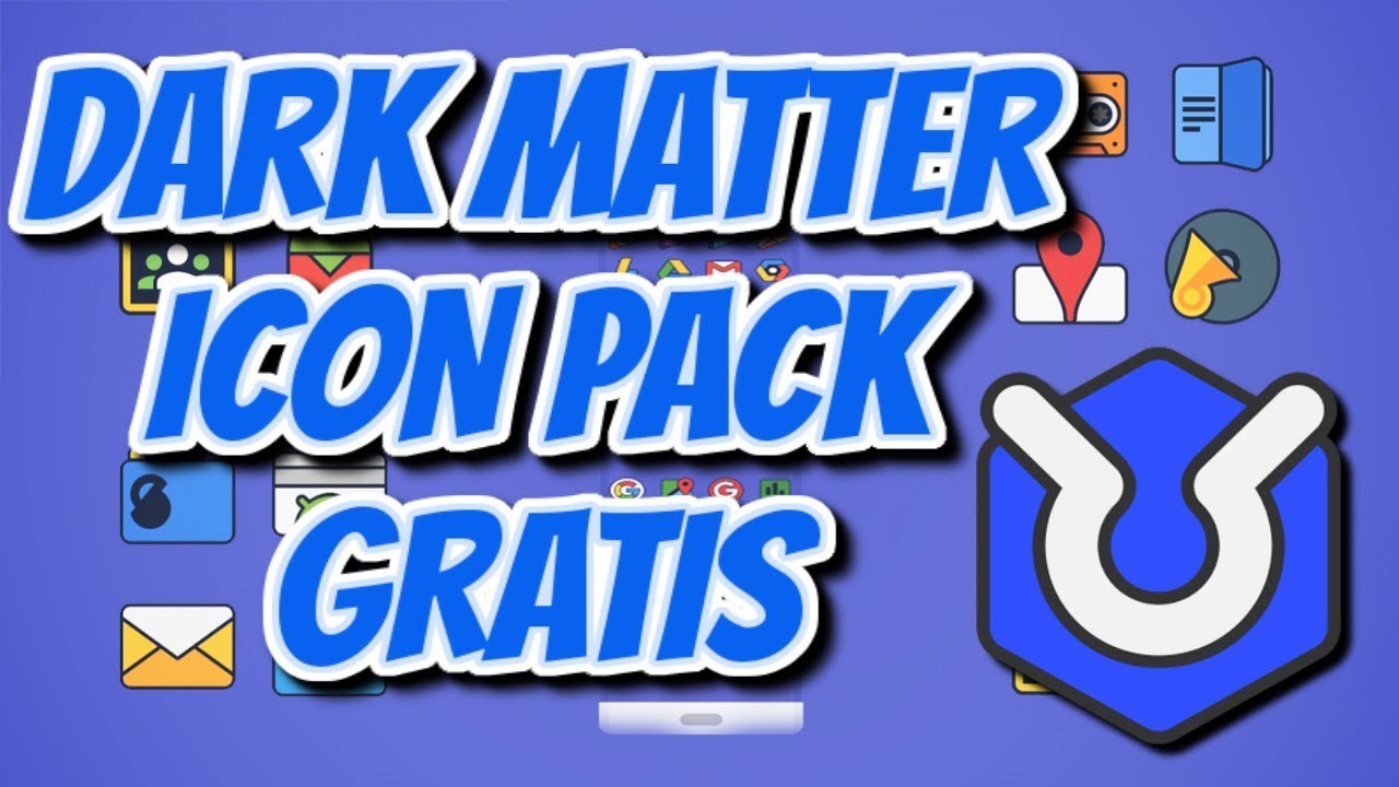 1280x720 Dark Matter Icon Pack Apk Mas De Iconos Gratis Sin Publicidad