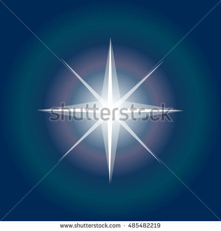 450x470 Star On Dark Background Vector Illustration Sparkle Lights Stars