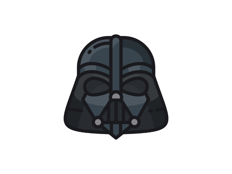 Darth Vader Helmet Icon at Vectorified.com | Collection of Darth Vader ...