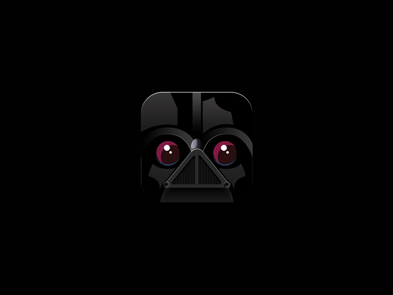 800x600 Angry Birds Darth Vader Icon
