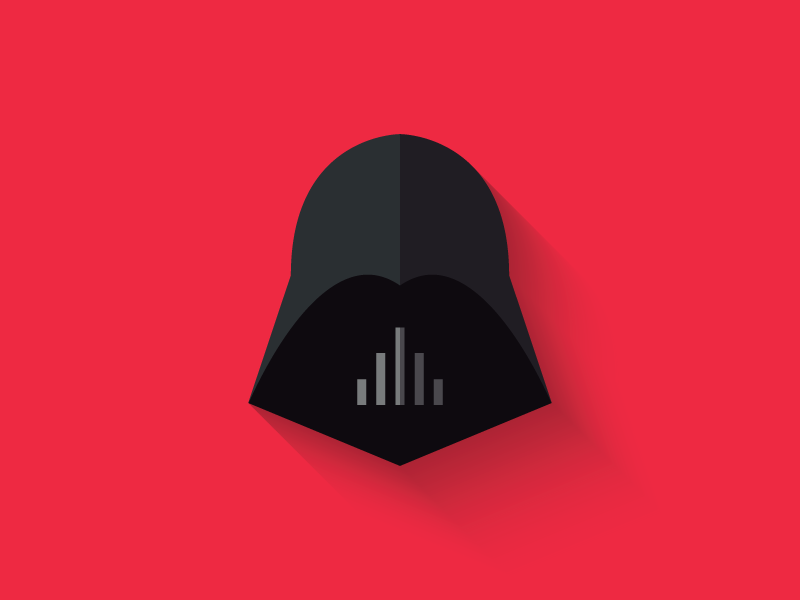 800x600 Darth Vader Flat Design Icon