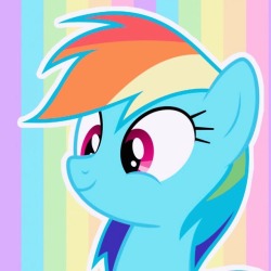 250x250 Rainbow Dash Icon Tumblr