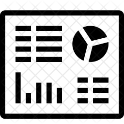 256x256 Dashboard Icon Of Glyph Style