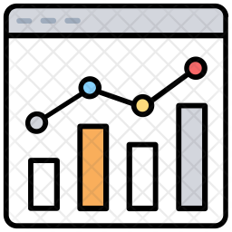 256x256 Website Dashboard Icon Of Colored Outline Style