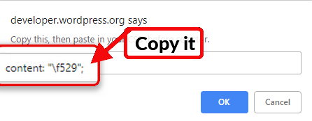 446x174 How To Add Dashicons In Wordpress Properly