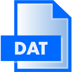256x256 Dat Extension Icon