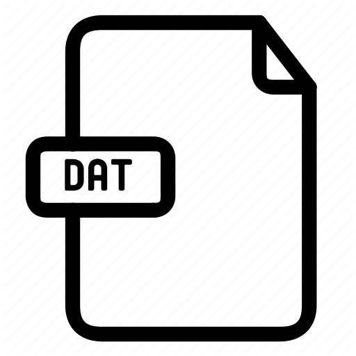 512x512 Dat, Dat Extension, Dat Icon