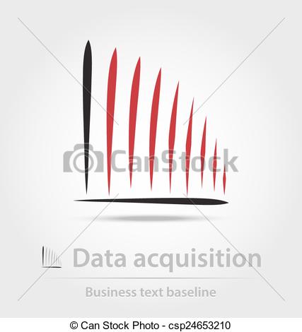 427x470 Data Acquisition Business Icon For Creative Design Tasks