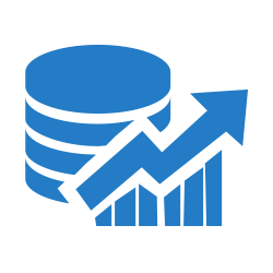 Big Data Analytics Icon 250x250 Big Data Analytics Icon