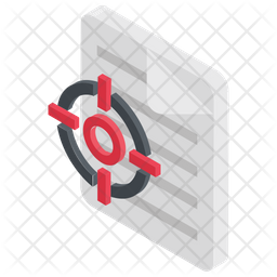 Data Breach Icon Of Isometric Style 256x256 Data Breach Icon Of Isometric Style