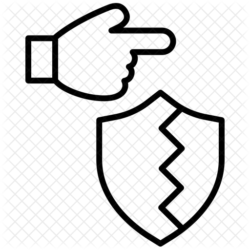 Data Breach Icon Of Line Style 512x512 Data Breach Icon Of Line Style