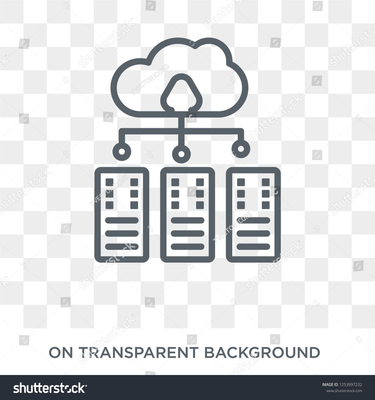 1500x1600 Data Center Icon Trendy Flat Vector Data Center Icon