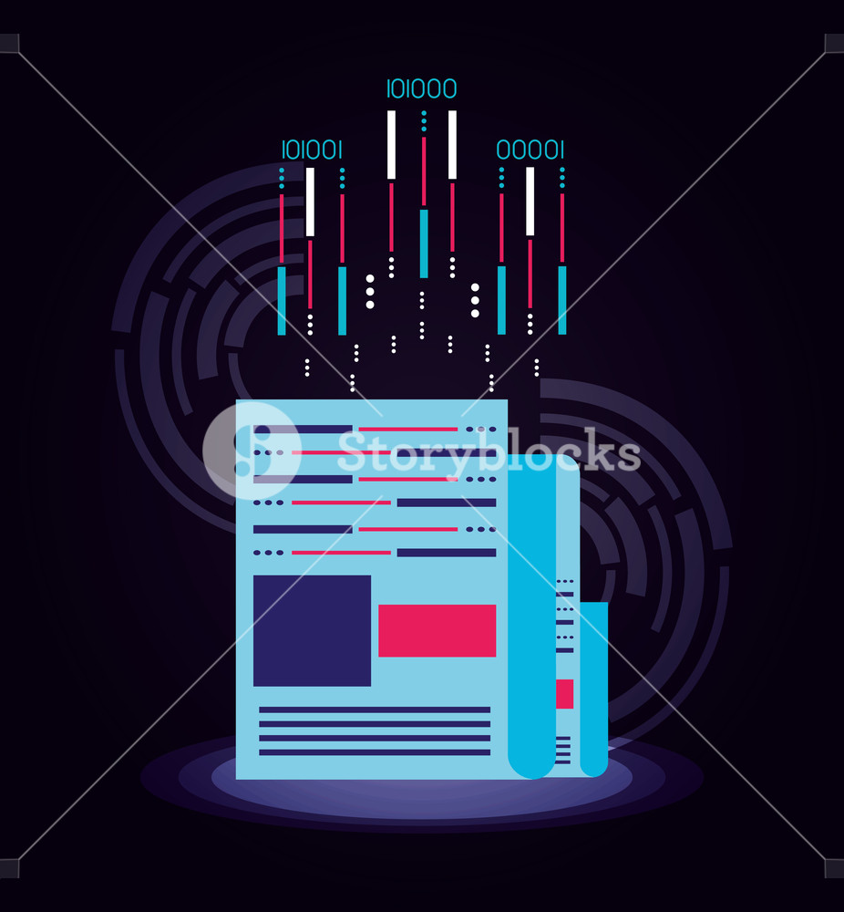 926x1000 Data Center Isolated Icon Vector Illustration Design Royalty Free